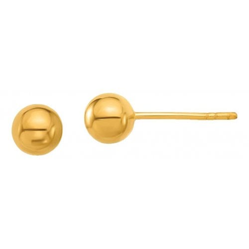 Pre-owned Apple Yellow Gold Earrings