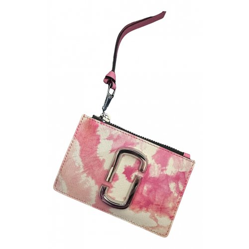 Pre-owned Marc Jacobs Snapshot Leather Purse In Pink