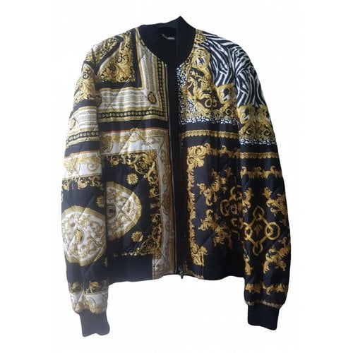 Pre-owned Versace Vest In Gold