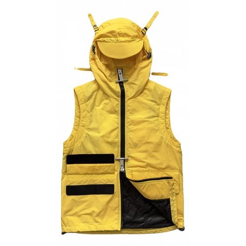 Pre-owned Burberry Vest In Yellow