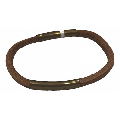 Pre-owned Isabel Marant Leather Bracelet In Brown
