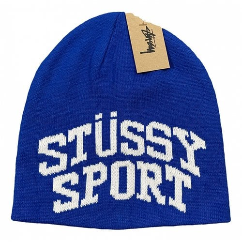 Pre-owned Stussy Hat In Blue