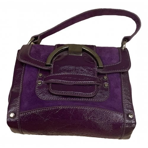 Pre-owned Sergio Rossi Handbag In Purple