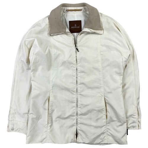 Pre-owned Moncler Dufflecoat In White