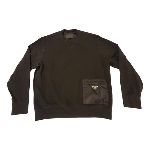 Pre-owned Prada Sweatshirt In Black