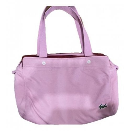 Pre-owned Lacoste Handbag In Pink