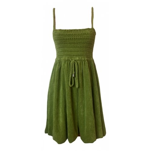 Pre-owned Juicy Couture Mini Dress In Green