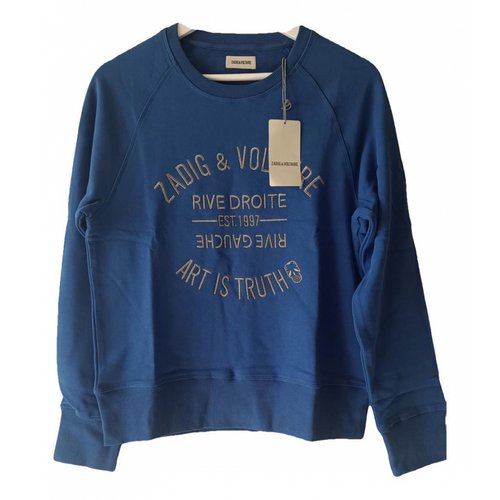 Pre-owned Zadig & Voltaire Sweatshirt In Blue