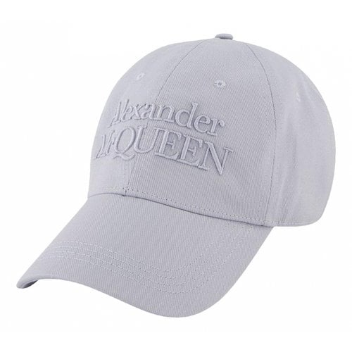 Pre-owned Alexander Mcqueen Hat In Grey