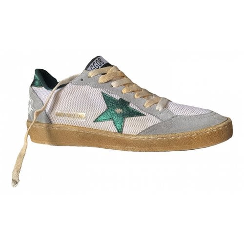 Pre-owned Golden Goose Ball Star Leather Trainers In Multicolour