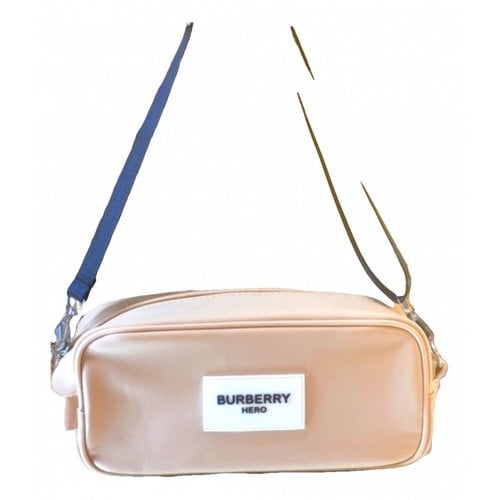Pre-owned Burberry Handbag In Beige