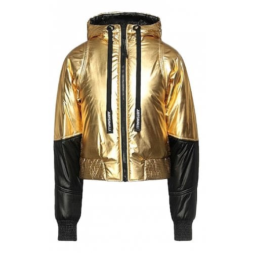 Pre-owned Just Cavalli Puffer In Gold