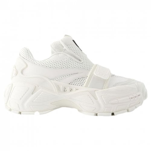 Pre-owned Off-white Leather Trainers In White