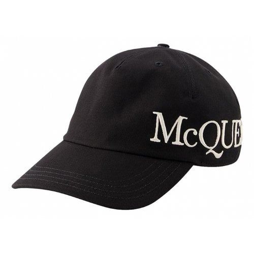 Pre-owned Alexander Mcqueen Hat In Black