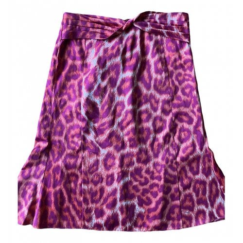 Pre-owned Just Cavalli Mid-length Skirt In Pink
