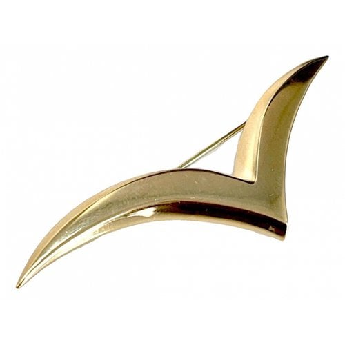 Pre-owned Tiffany & Co Paloma Picasso Yellow Gold Pin & Brooche