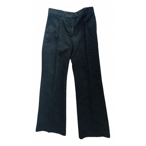 Pre-owned See By Chloé Wool Trousers In Black