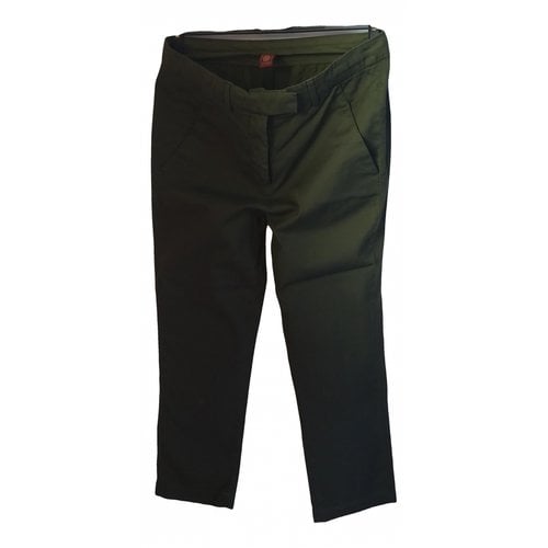 Pre-owned Dondup Chino Pants In Green