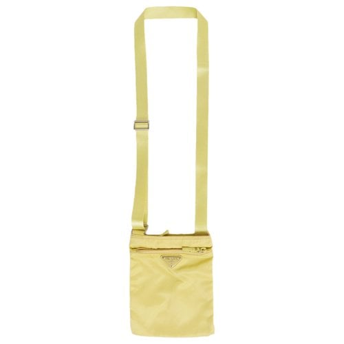 Pre-owned Prada Bag In Yellow
