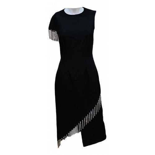 Pre-owned Christopher Kane Maxi Dress In Black