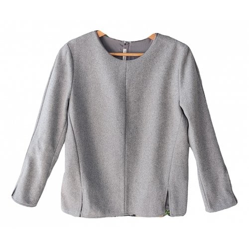 Pre-owned Acne Studios Wool Sweatshirt In Grey