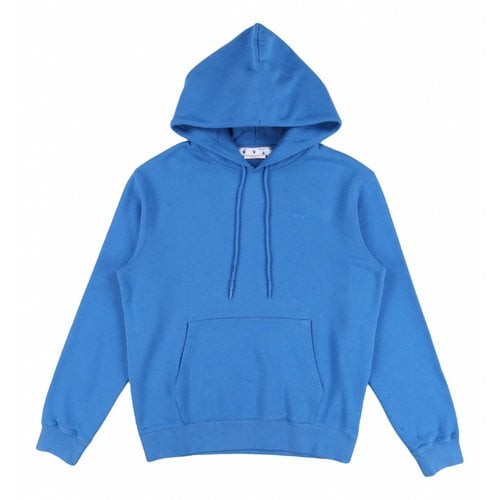 Pre-owned Off-white Sweatshirt In Blue