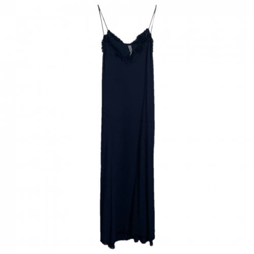 Pre-owned Raquel Allegra Mid-length Dress In Blue