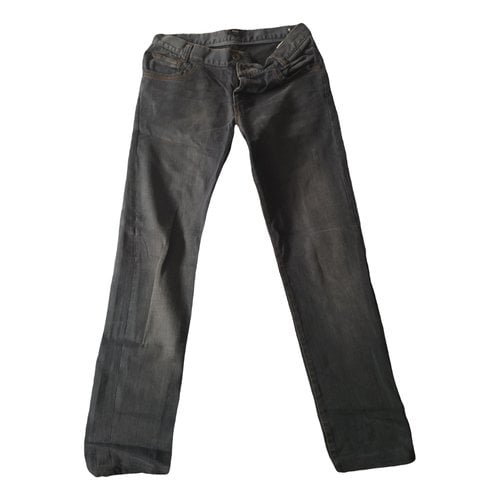 Pre-owned Hugo Boss Straight Jeans In Grey