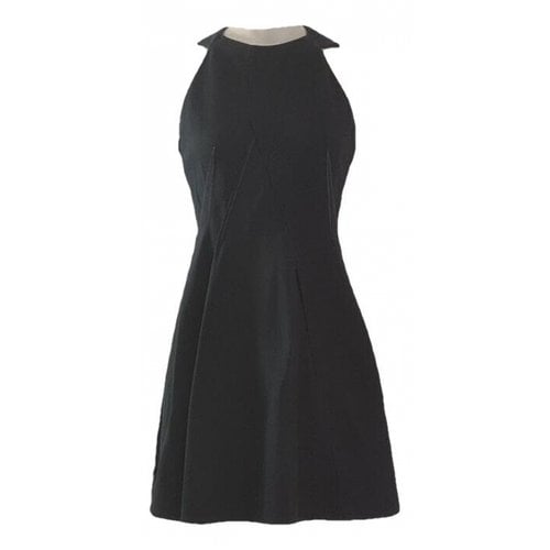 Pre-owned Roland Mouret Mini Dress In Black