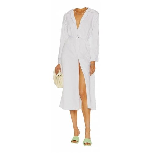 Pre-owned Norma Kamali Mid-length Dress In White