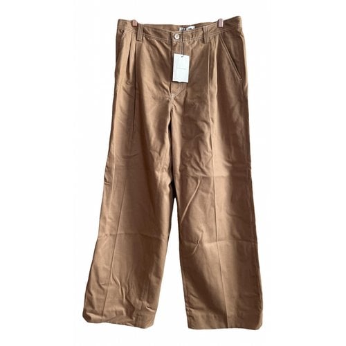 Pre-owned Wales Bonner Trousers In Brown