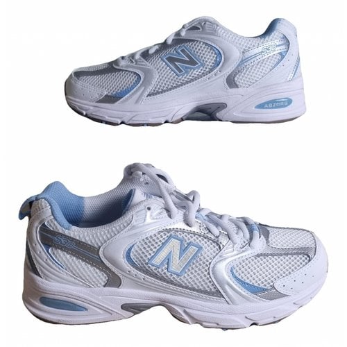 Pre-owned New Balance 530 Cloth Trainers In White