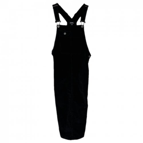 Pre-owned Afends Mid-length Dress In Black