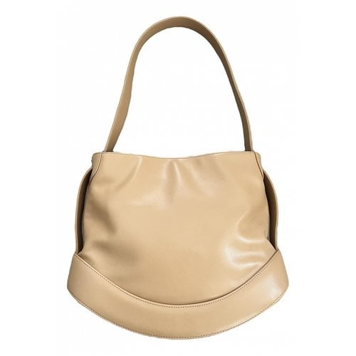 Pre-owned Rodo Leather Handbag In Camel