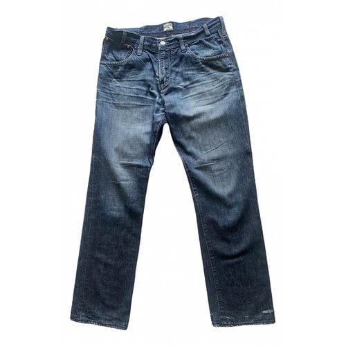Pre-owned Paul Smith Straight Jeans In Blue