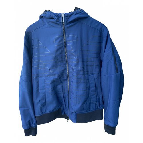 Pre-owned Emporio Armani Jacket In Blue
