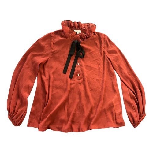 Pre-owned Claudie Pierlot Fall Winter 2019 Blouse In Red