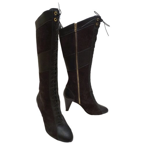 Pre-owned Sonia Rykiel Boots In Black