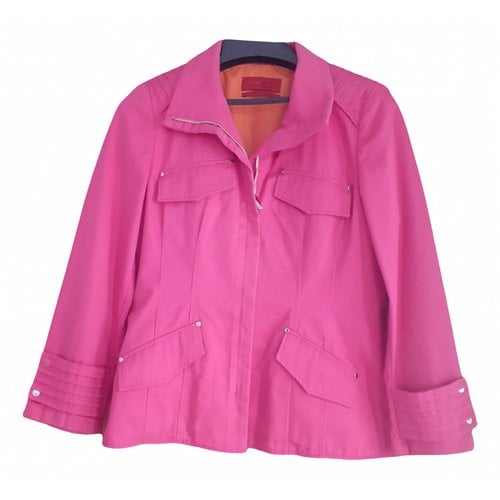 Pre-owned Carolina Herrera Biker Jacket In Pink