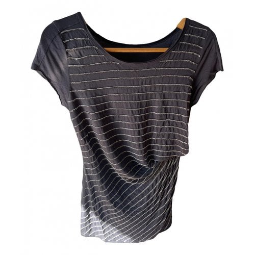 Pre-owned Max & Co T-shirt In Anthracite