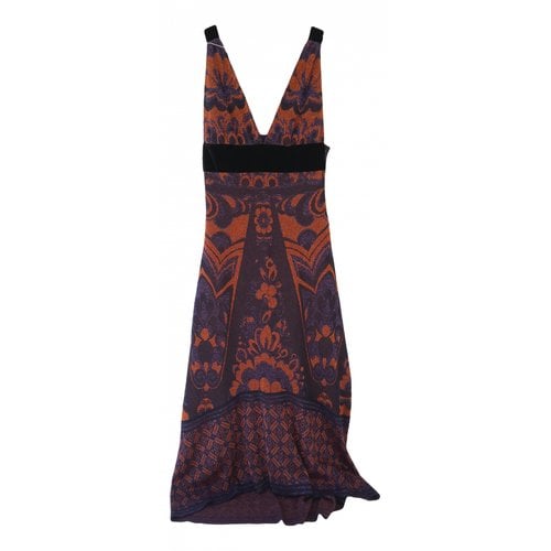 Pre-owned Circus Hotel Maxi Dress In Multicolour