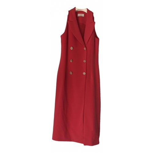 Pre-owned Anna Molinari Mid-length Dress In Red