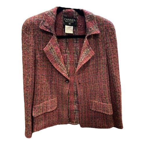 Pre-owned Chanel Tweed Blazer In Multicolour