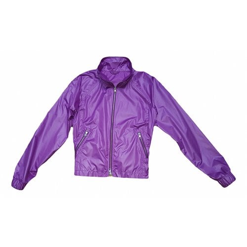 Pre-owned Fay Trench Coat In Purple