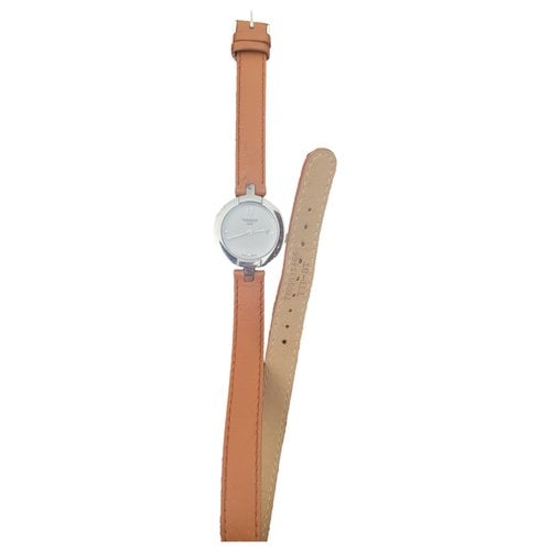 Pre-owned Tissot Watch In Camel