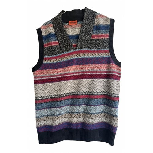 Pre-owned Missoni Wool Pull In Multicolour
