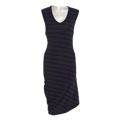 Pre-owned Alexander Wang T Mid-length Dress In Grey