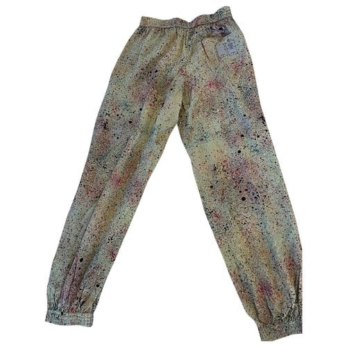 Pre-owned Mcq By Alexander Mcqueen Trousers In Multicolour
