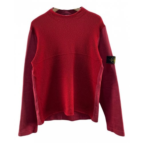 Pre-owned Stone Island Sweatshirt In Red