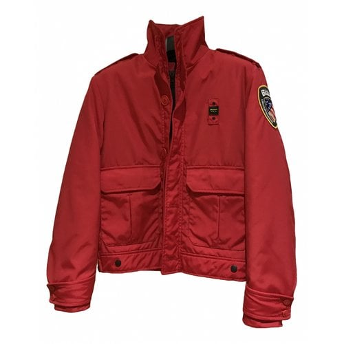 Pre-owned Blauer Jacket In Red